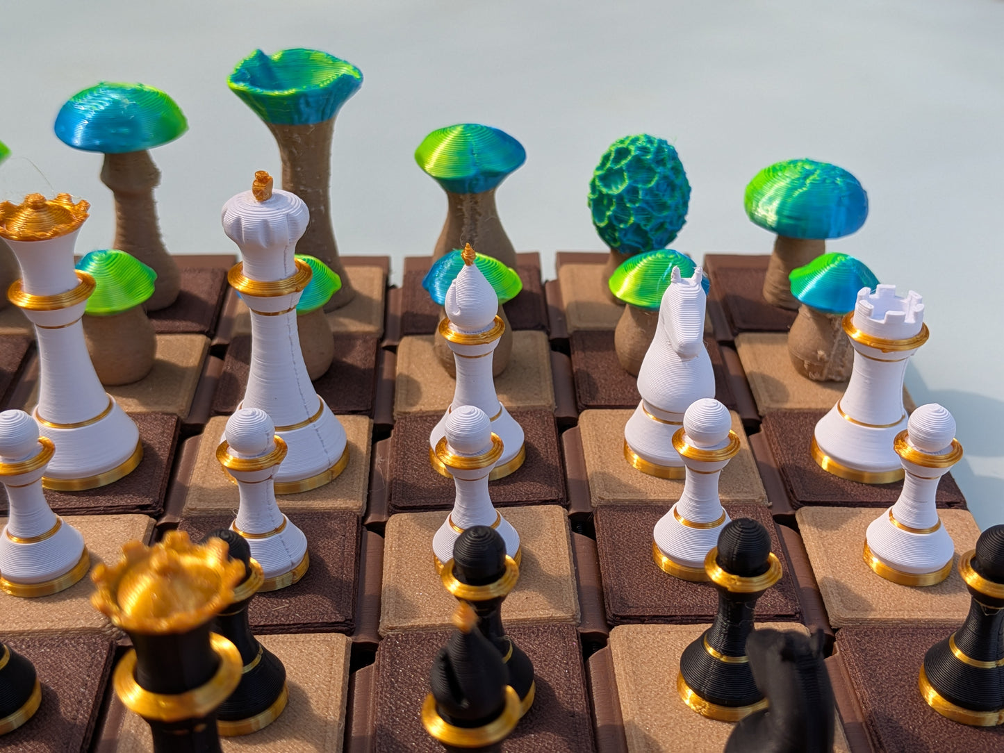 Forest Chess Set