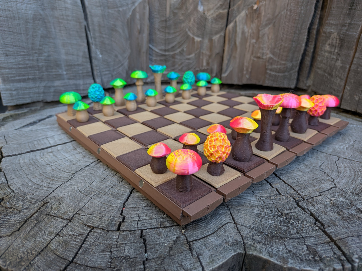 Forest Chess Set